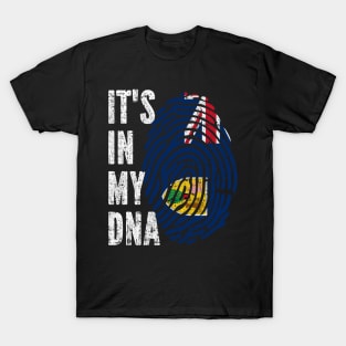 IT'S IN MY DNA Turks and Caicos Islands Flag Men Women Kids T-Shirt